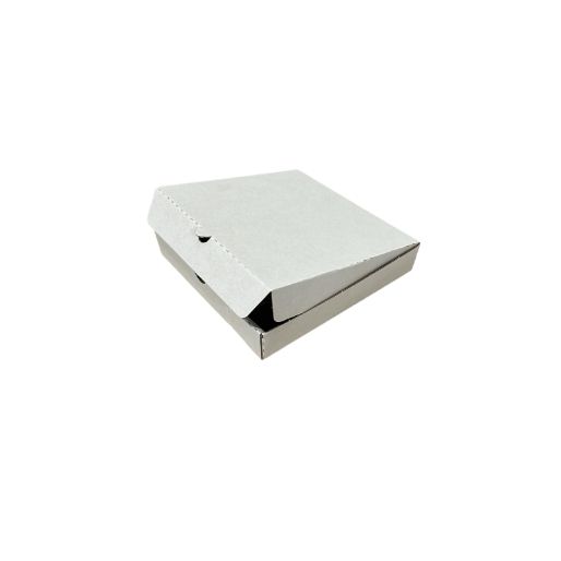 21,5 cm Pizza Kutusu-21,5x21,5x4 cm beyaz - Görsel 2